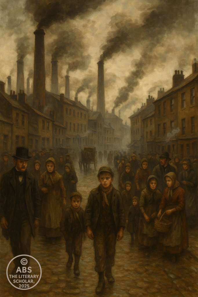 Dickens’s London—where conscience walked in the shadows of empire.