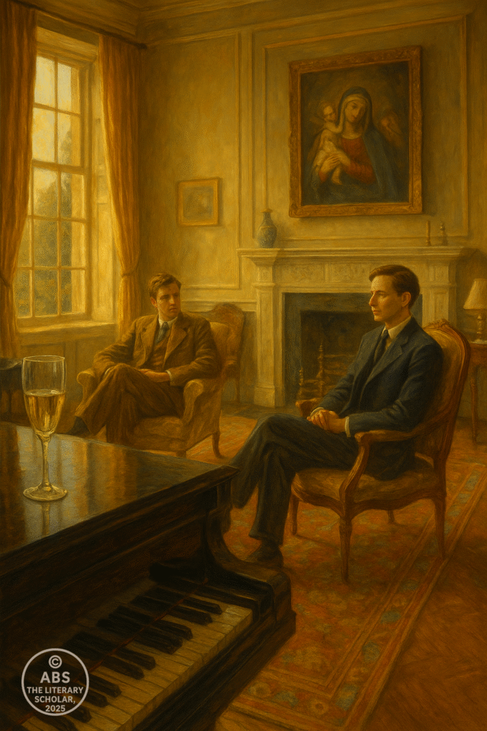 The champagne had flattened, the friendship had frayed — but memory lingered in velvet and incense.