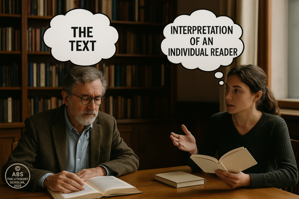 Roland Barthes’s theory of “The Death of the Author.”